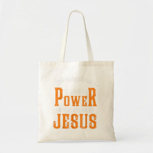 There is power in the name of Jesus T-Shirt Tote Bag