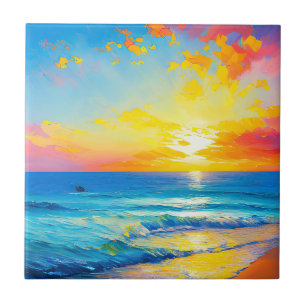 “There is something in the water”.  Ceramic Tile