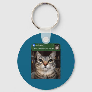 There Motion Your Front Door Graphic Art Key Ring