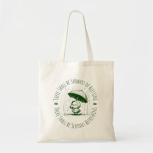 There Shall be Showers of Blessing Duck Tote Bag