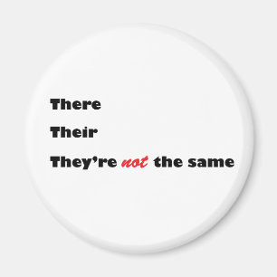 There Their They're Magnet