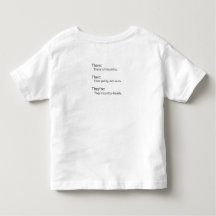 There Their They're Shirt