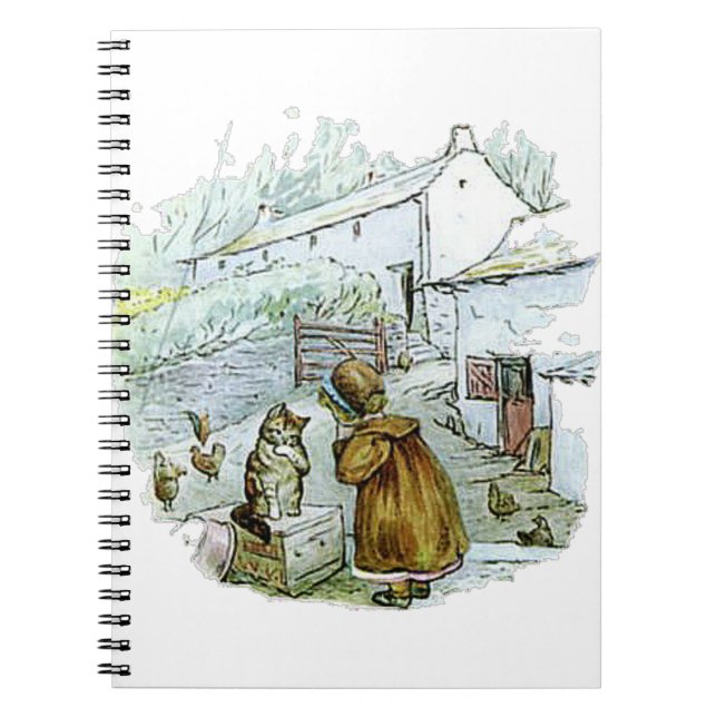 There was a girl named Lucie who loved animals.... Notebook (Front)