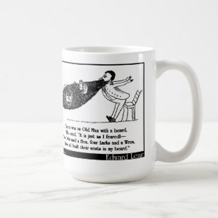 There was an Old Man with a beard Coffee Mug