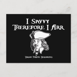 Therefore I Arr Postcard
