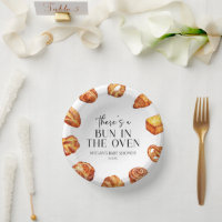 There's A Bun In The Oven Bread Baby Shower