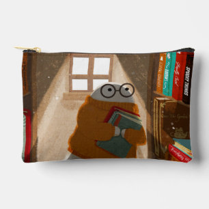 There's A Ghost Amongst The Bookshelves Again... Accessory Pouch