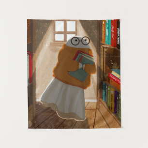 There's A Ghost Amongst The Bookshelves Again... Tapestry