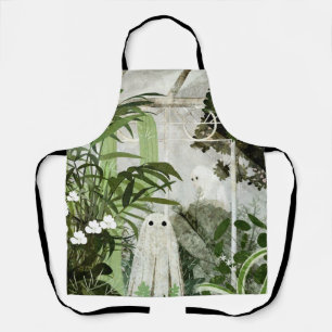 There's A Ghost In The Greenhouse Again... Apron