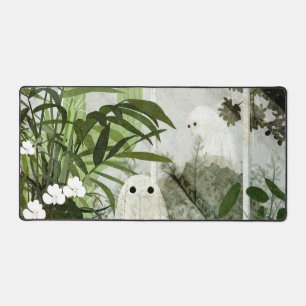 There's A Ghost In The Greenhouse Again... Desk Mat