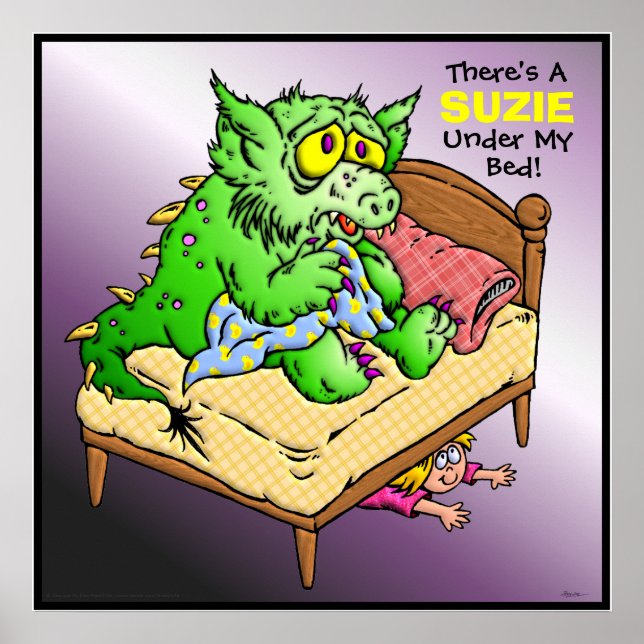 There's A Kid Under My Bed! Poster (Front)