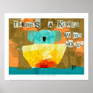 There's a Koala in My Soup. Poster