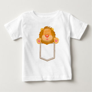 There's a Lion in My Pocket Baby T-Shirt