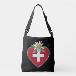 There's a Little Edelweiss in My Heart Crossbody Bag