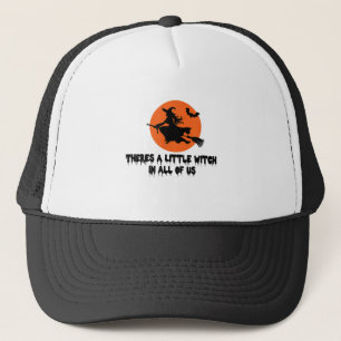 Theres A Little Witch in All of Us Practical Magic Trucker Hat