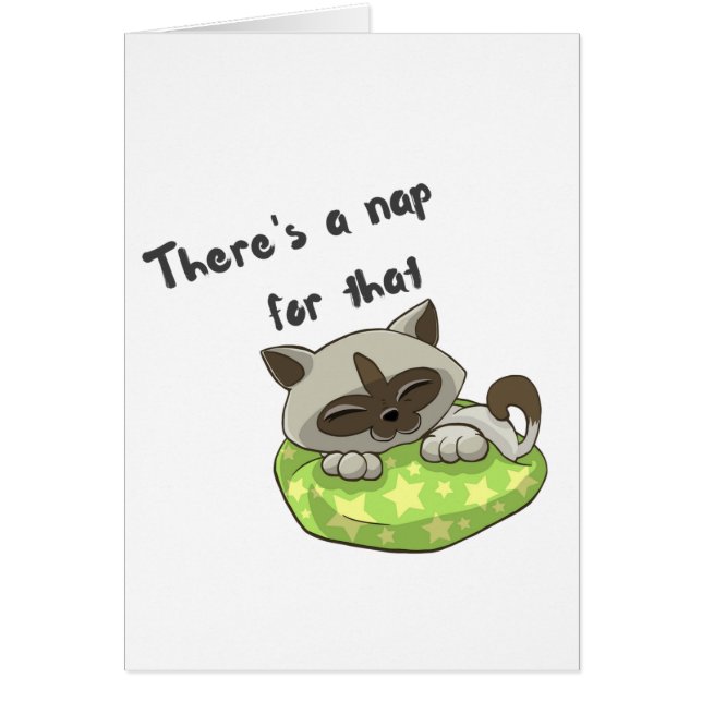 There's a Nap for That Card (Front)
