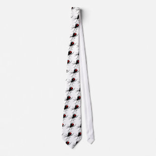 There's a redback on my tie