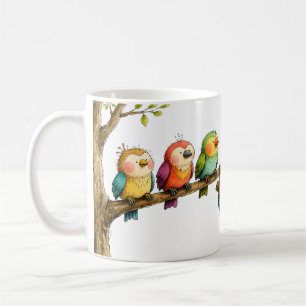 There's Always One Humourous Whimsical Birds Coffee Mug