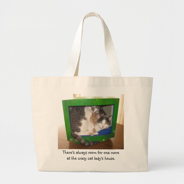 There's always room for one more large tote bag (Front)