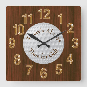 There's Always Time for Golf CLOCK or Change Text