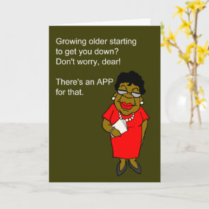 There's an app for feeling down on your birthday card