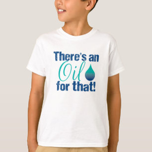 There's an oil for that blue teal T-Shirt