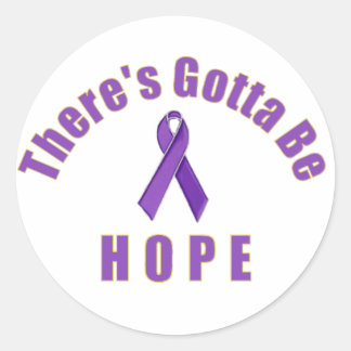 THERE'S GOTTA BE HOPE STICKER