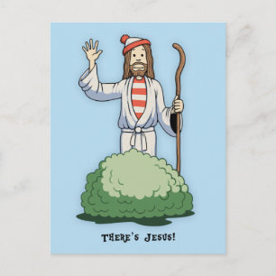 There's Jesus! Postcard