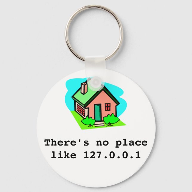 There's no place like 127.0.0.1 keyring (Front)