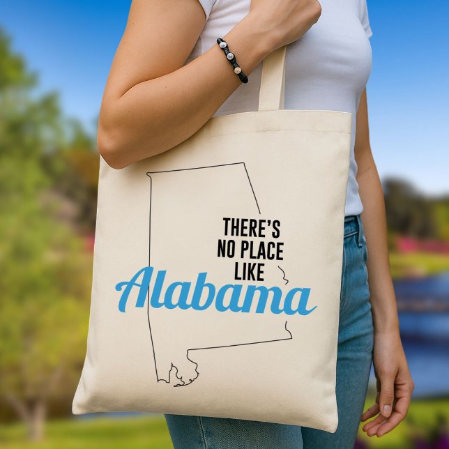 There's No Place Like Alabama, Tote Bag, Mum Gift (Creator Uploaded)