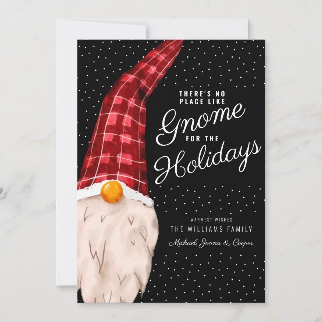 There's No Place Like Gnome for the Holidays (Front)