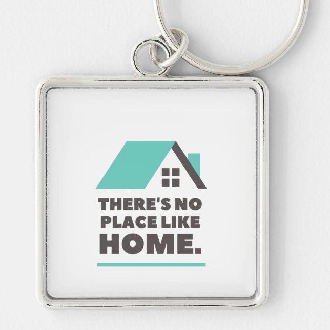 There's no place like home key ring (Front)