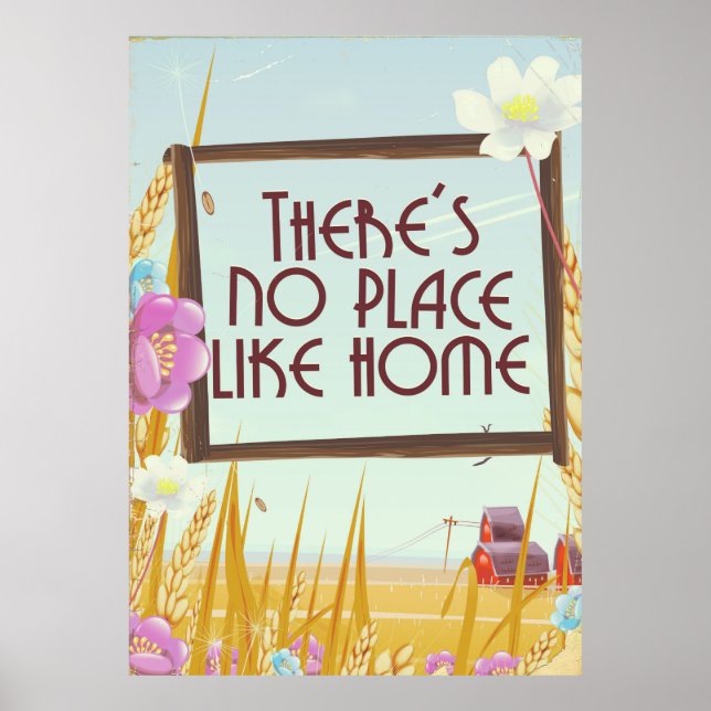 There's no place like home. poster (Front)