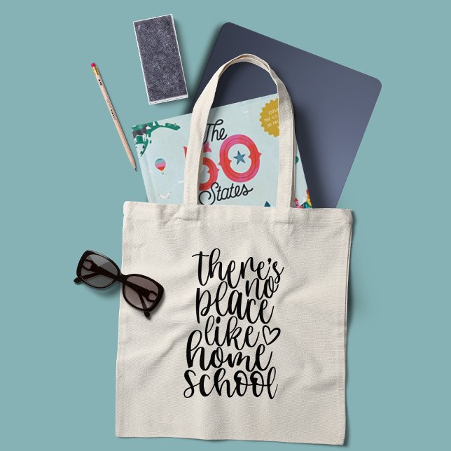There's No Place Like Homeschool Tote Bag (Creator Uploaded)