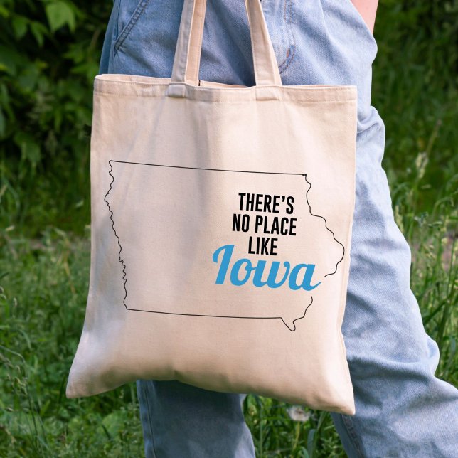 There's No Place Like Iowa, Tote Bag, Mum Gift (Creator Uploaded)