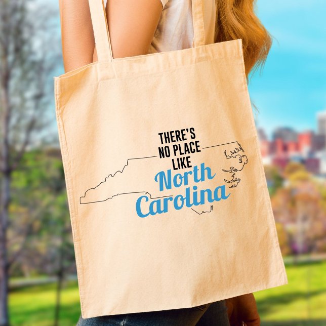 There's No Place Like North Carolina Tote Bag (Creator Uploaded)