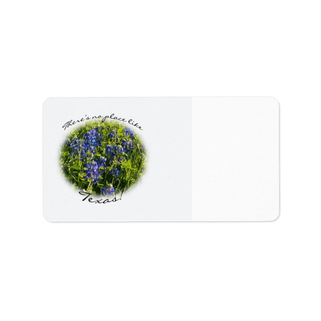 There's No Place Like Texas Address Label (Front)