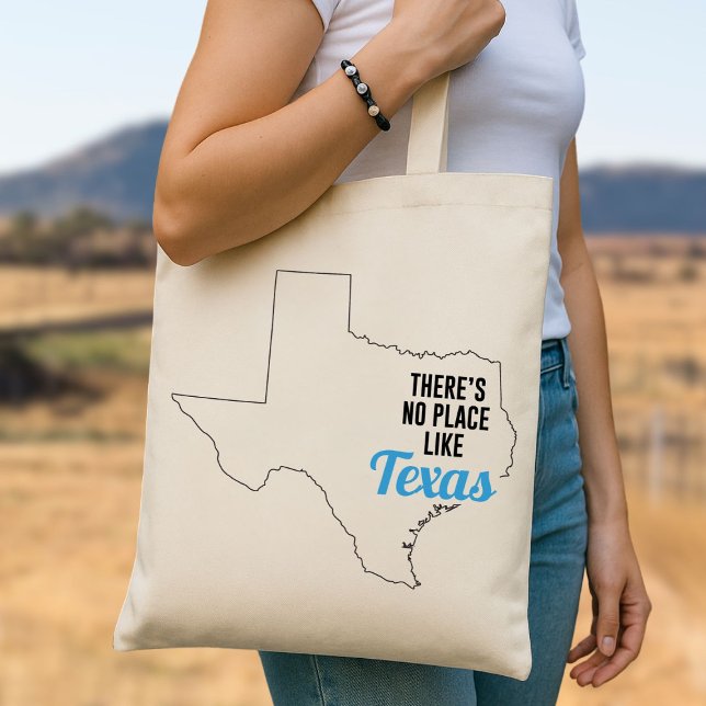 There's No Place Like Texas Tote Bag, Mum Gift (Creator Uploaded)
