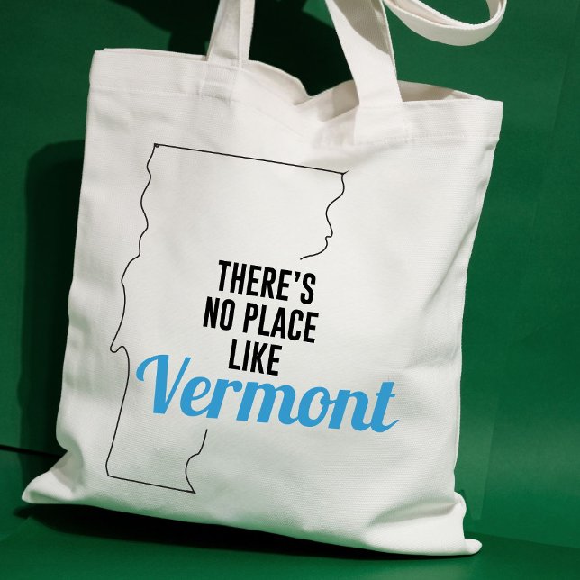 There's No Place Like Vermont, Tote Bag, Mum Gift (Creator Uploaded)