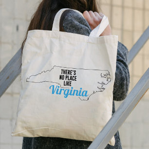 There's No Place Like Virginia, Tote Bag, Mum Gift Bag