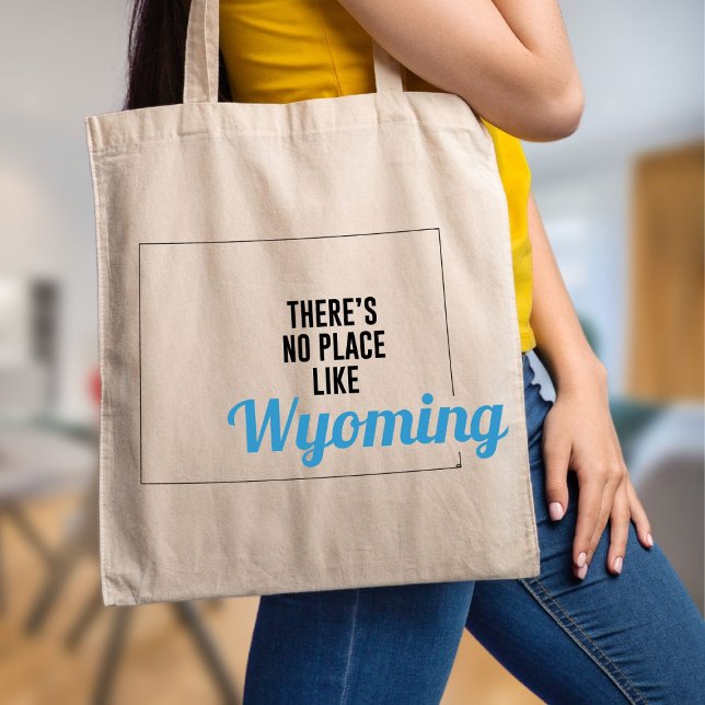 There's No Place Like Wyoming, Tote Bag, Mum Gift Bag (Creator Uploaded)