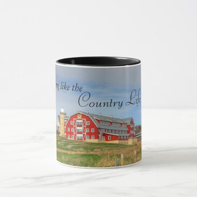 Theres Nothing like the Country Life, Coffee Mug (Center)