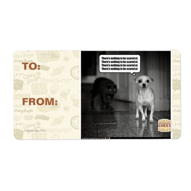 There's nothing to be scared of (Front)