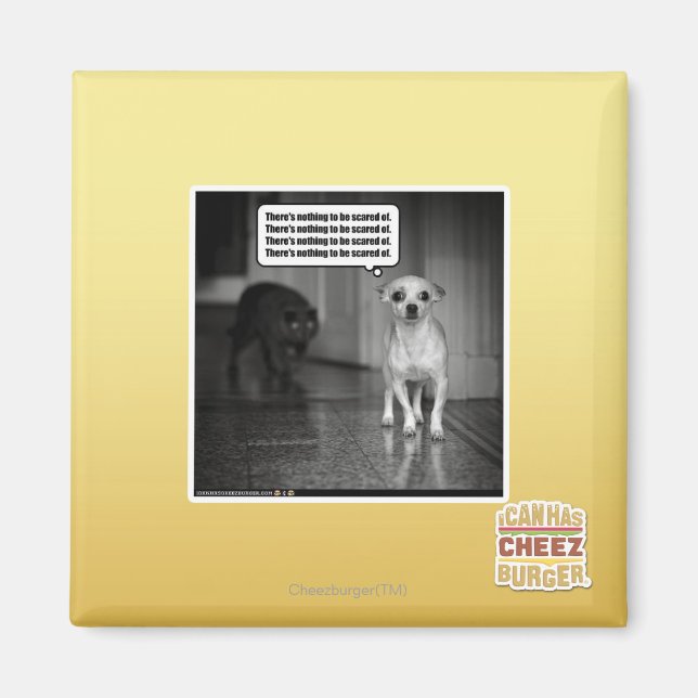 There's nothing to be scared of magnet (Front)