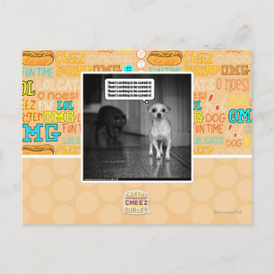 There's nothing to be scared of postcard