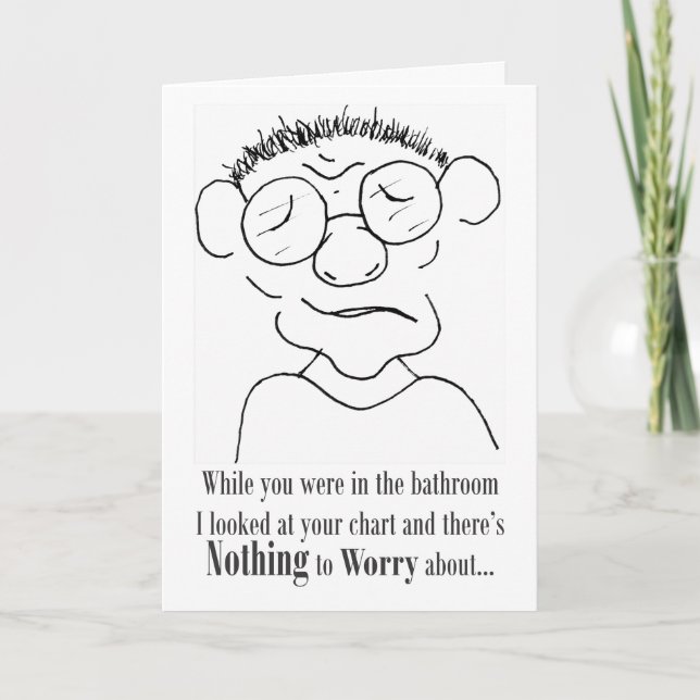 There's Nothing to Worry About - Card (Front)