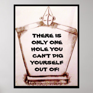 THERE'S ONLY ONE THING YOU CAN'T DO  POSTER