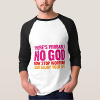 There's probably no god, now stop worrying...