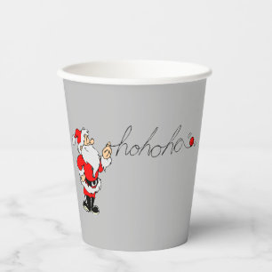 There's Some Ho Ho Ho's Santa Paper Cups