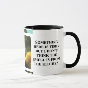 There's something fishy about this place mug